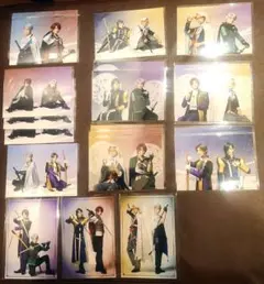 刀剣乱舞 刀ミュ 静かなる夜半の寝ざめ ブロマイド セット　伯仲他