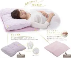 新品！西川 ぐっすり美人まくら 洗える枕 専用ピロケース付き