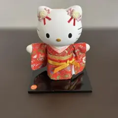 Hello Kitty 着物 扇子 ぬいぐるみ 人形 - メルカリ