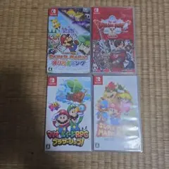 Nintendo Switchソフト4点