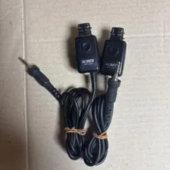 ⑤ALINCO 2個セット EME-32A イヤホンマイク 動作未確認のサムネイル