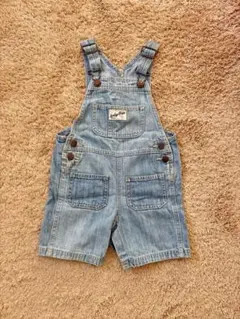 babyGap デニム オーバーオール ショート丈90