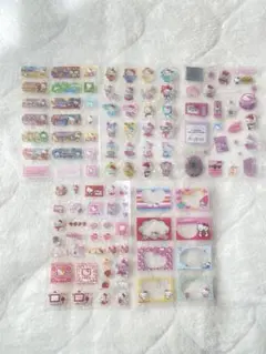 《新品》ハローキティ　ホログラムシールセット