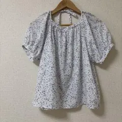 マジェスティックレゴン 花柄 パフスリーブ ブラウス 半袖のサムネイル