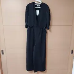 ≪ノーカラージャケットとパンツドレスのセットアイテム≫