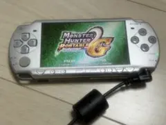 動作品 SONY PSP 2000 本体 シルバー