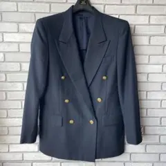 Check- Out レディース　紺ブレ　ダブルブレスト　日本製