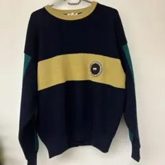 PIA SPORTS クルーネック ニット セーター