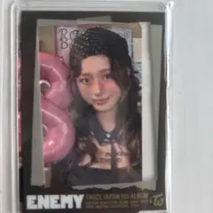 ENEMY ツウィ　JYP SHOP特典　フォトカード付き硬質カード