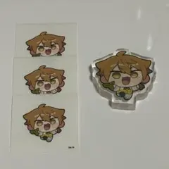 にじさんじ 8周年 伏見ガク アクリルブロック ステッカー