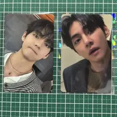BTS ARIRANG 特典フォトカード　Ｖ　テテ ２枚セット オマケ付き