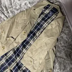 バーバリーロンドン ブラックレーベル ライナー付きトレンチコート メンズXL