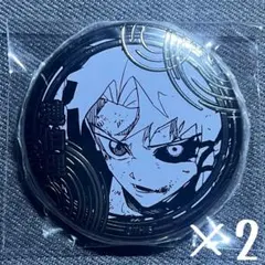 カグラバチ 漣伯理 シルバー缶バッジ - メルカリ