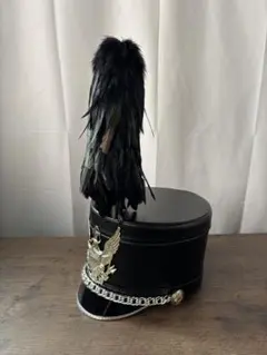 t*u様 【トリプルフォーチュン】 ミニハット フェザー 薔薇コサージュ