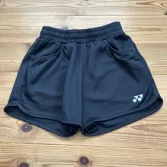 YONEX ブラックショートパンツ JP S