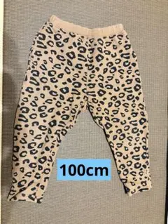 dev!rock スウェットズボン　起毛なし　100cm ヒョウ柄