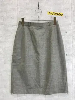 NEWYORKERニューヨーカー 日本製 バックスリット入 膝丈 タイトスカート