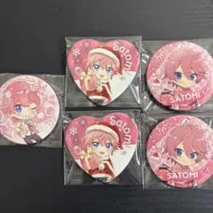 110 すとぷり さとみ 缶バッジ5点セット