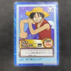 ONE PIECE ルフィ カード 船長の資質 - メルカリ