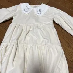 プティマイン　ミッフィ　長袖ワンピース 120