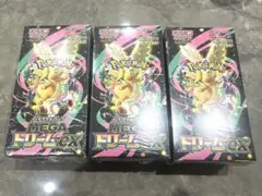 ポケモンカード MEGA ドリーム ex　3BOX　シュリンク付き