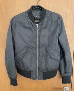 【売り尽くし‼️】UNIQLO MA-1ブルゾンM ブラック