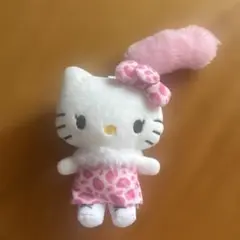 ハローキティ ぬいぐるみ ピンクヒョウ柄