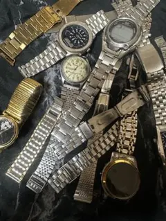 早い者勝ち！ジャンク品 時計部品大量まとめ売り