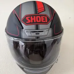 【期間限定値下げ！】SHOEI フルフェイスヘルメット マットブラック レッドのサムネイル