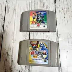 【匿名配送】ポケットモンスター スタジアム 2 & 金・銀 セット