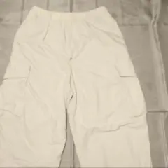 ユニクロ U ワイドフィットパラシュートカーゴパンツ メンズ Sサイズ