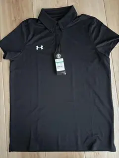 ま*ま様 Under Armour ブラック ストレッチポロシャツ LG ま*ま様 Under Armour ブラック ストレッチポロシャツ LG Under Armour