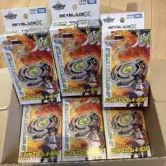 BEYBLADE X 龍之衝擊 4-80P 六件組