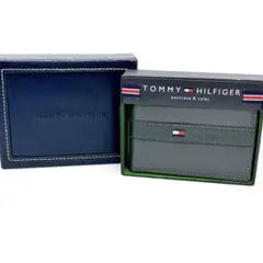 【新品未使用】 トミーヒルフィガー 定期入れ 財布 グレー