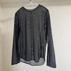 UNIQLO Mame Kurogouchi シアーT 黒 Lサイズ