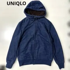 UNIQLO ユニクロ 裏ボア パーカー フルジップ y2k