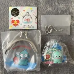 サンリオキャラクターズ　パッケージチャーム& がまぐちキーホルダー2ハンギョドン