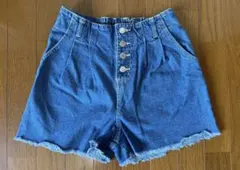 ハニーズ デニムショートパンツ　ブルー　Lサイズ