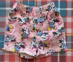 しまむらリトシーlittcディズニーdisneyミニーマウスデニムショートパンツ