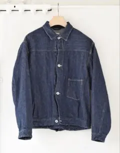 COMOLI デニムジャケット サイズ2 ネイビー