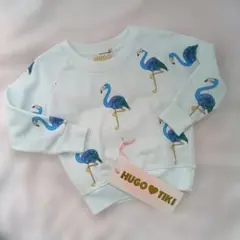 HUGO tiki スウェット　フラミンゴ