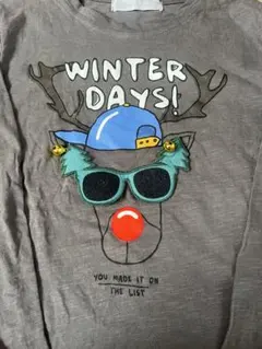 ZARA ザラ　未使用　ウィンターデイズ 長袖カットソー 6歳 116 ロンT