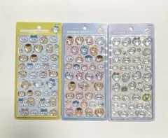 ちいかわ　ボンボンドロップシール　モモンガ　みんな　ポーズ　ニコニコ　3種セット