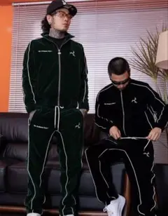 groovy セットアップ　ベロア　ブラック
