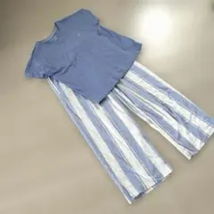 NAUTICA パジャマ 上下セット ブルー ストライプのサムネイル