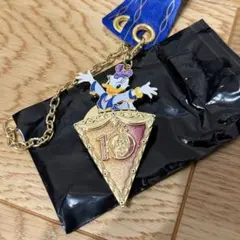 上海ディズニーランド10周年記念グッズ デイジー フラッグマグネットチャーム