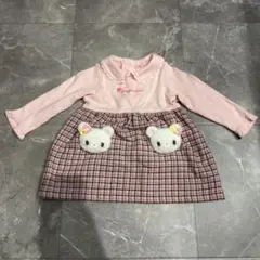 n*4様 メゾピアノ 立体 クマポケット ワンピース