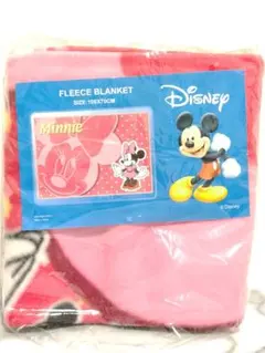 Disney ミニーマウス フリースブランケット　ドット 100x70cm