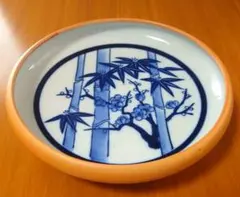 有田焼 西峰作 盛鉢 竹梅図