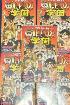 ワンピース学園 10巻 新品 プロモ付き　5冊セット シュリンク付き